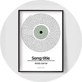 Pósters de Música Personalizados