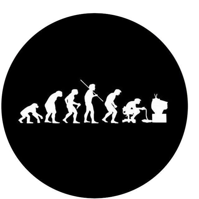 Adhesivos de pared - Evolución del juego / Redondo
