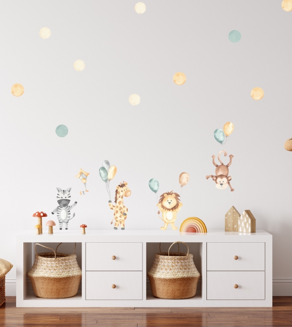 Vinilos - Animales con Globos