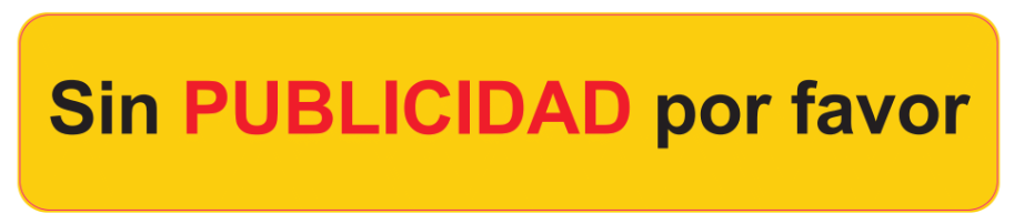 Pegatina - No Publicidad Por Favor