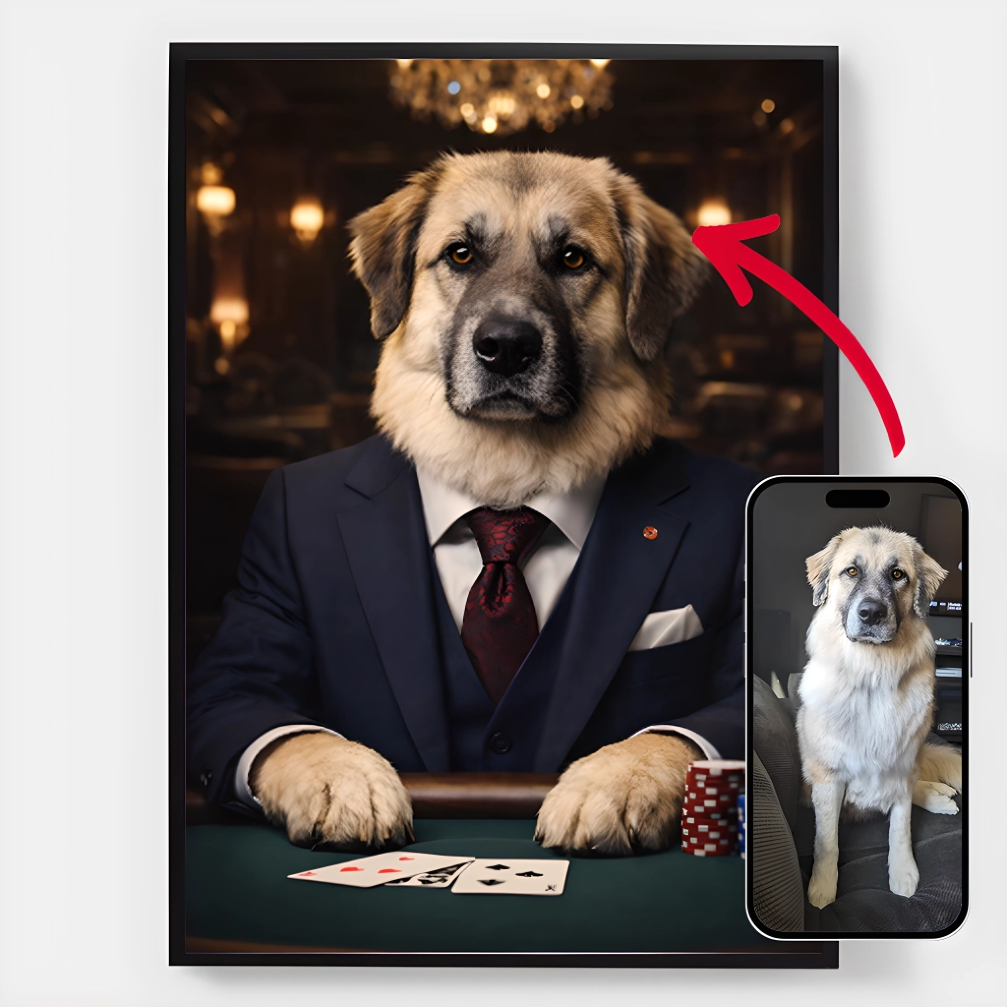 Póster Personalizado - Jugador Pawker - Póster IA