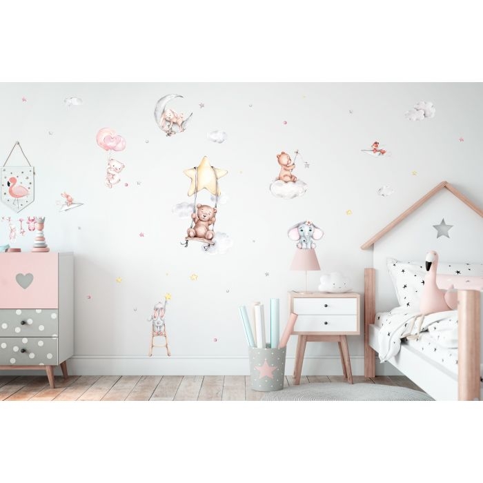 Vinilo decorativos - Osos de peluche