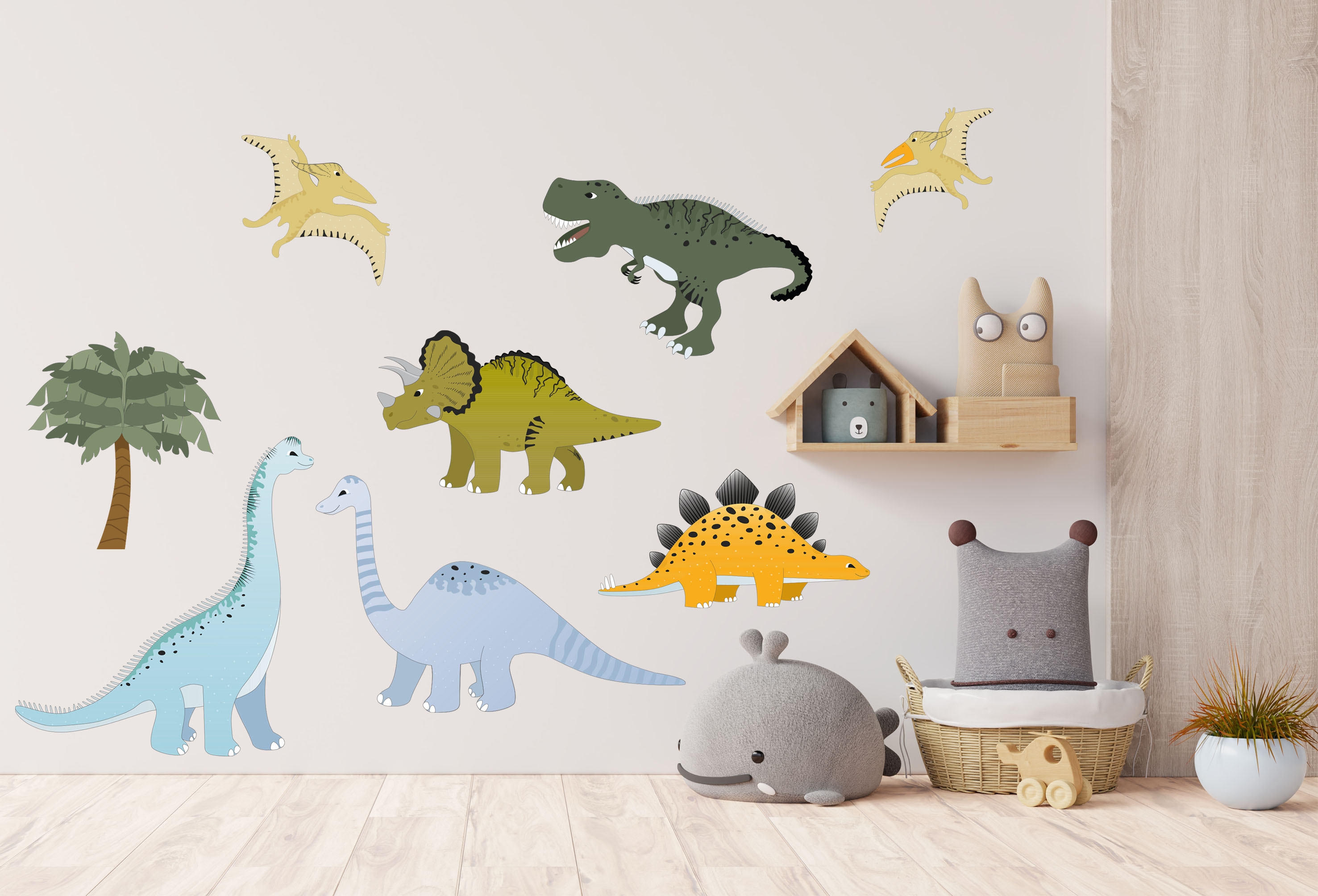 Vinilo decorativo - Dinosaurios