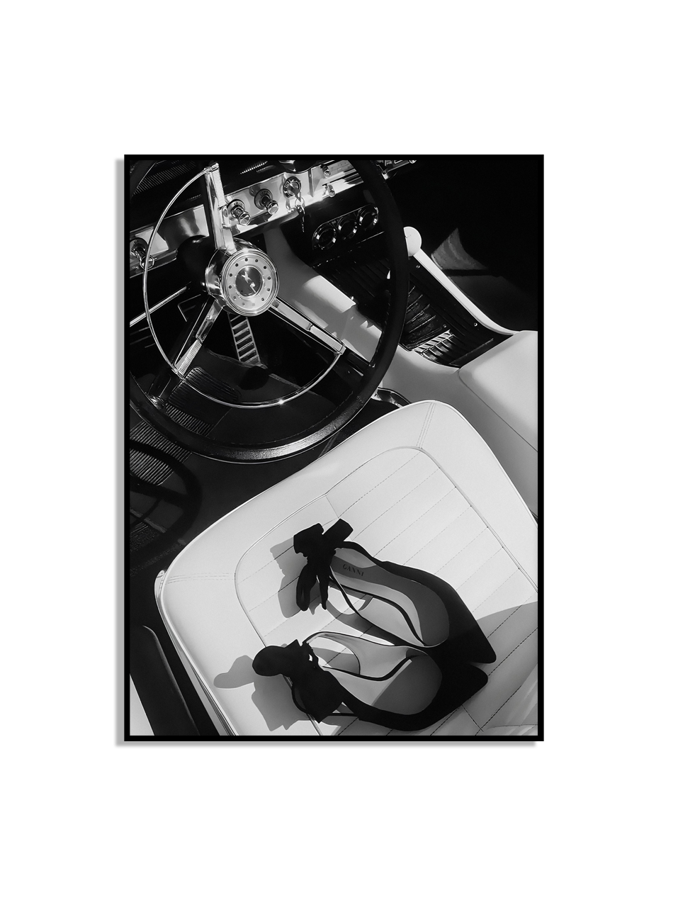 Póster – Tacones al volante