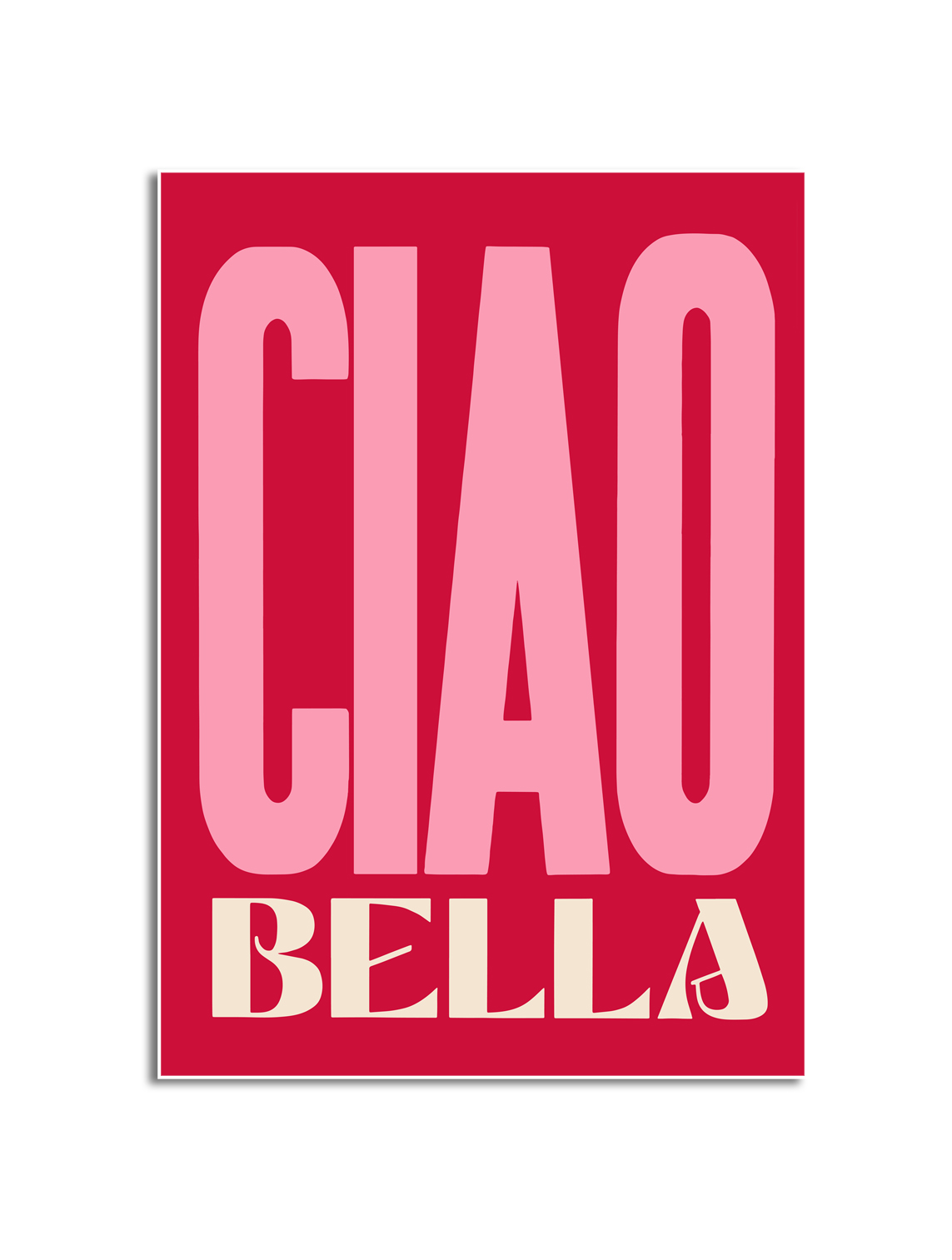 Póster Ciao Bella