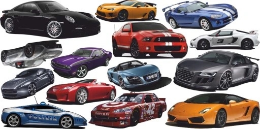 Vinilo decorativo - Coches