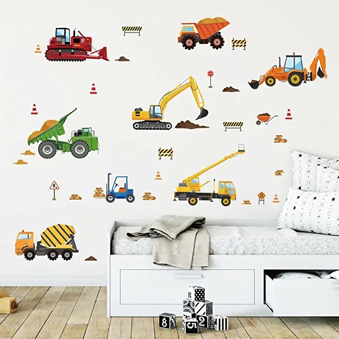 Vinilo decorativos - Vehículos de construcción