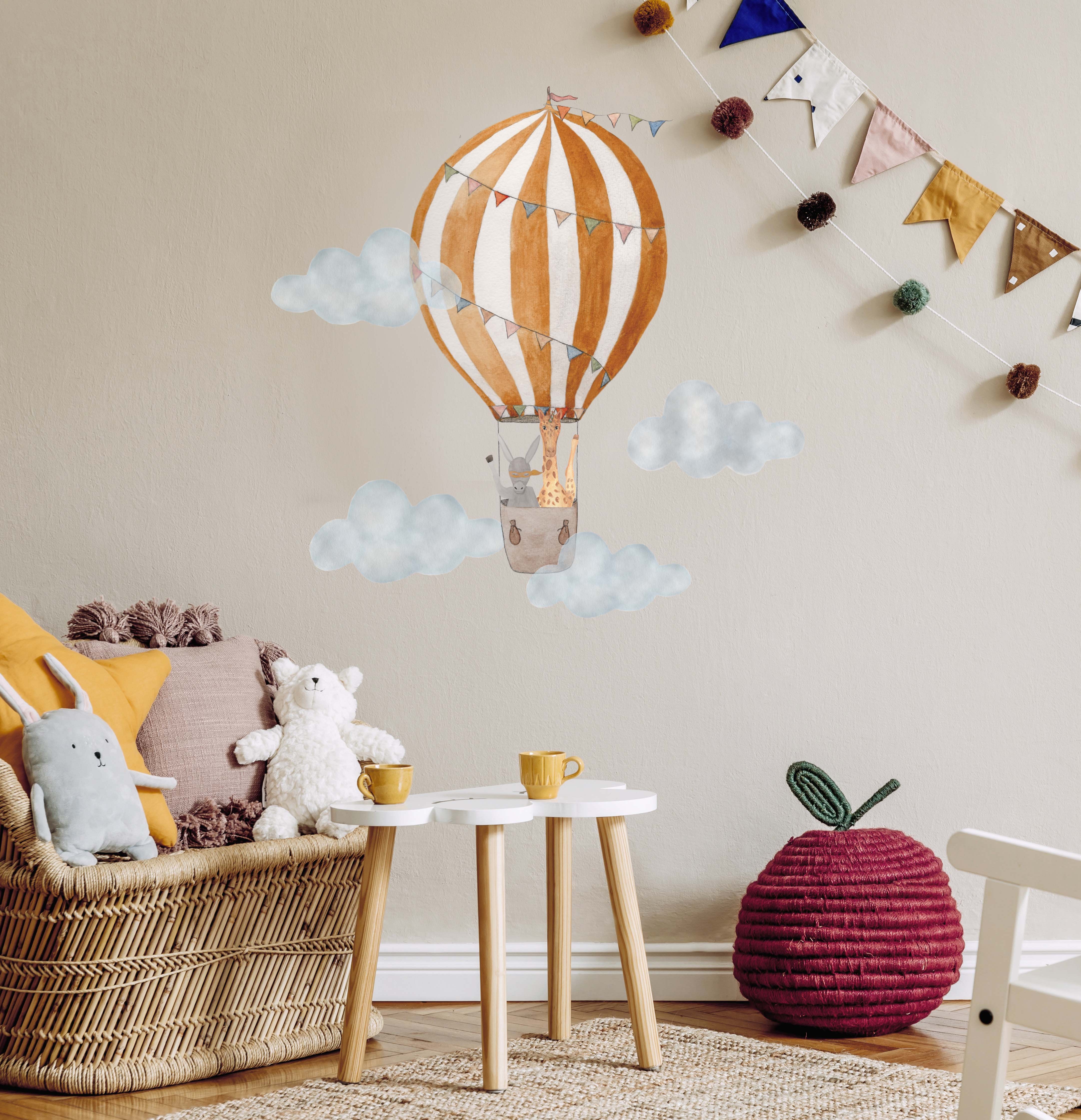 Vinilo decorativo - Paseo En Globo