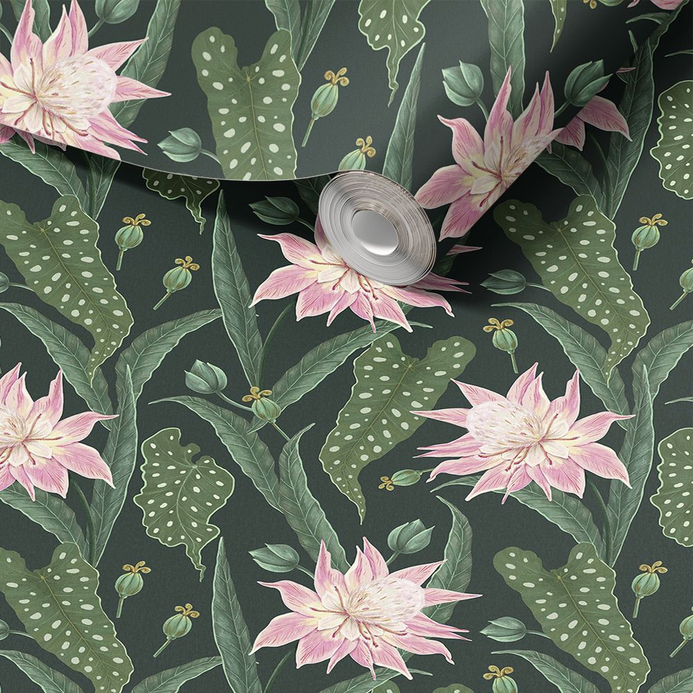 Papel Adhesivo Patrón Floral