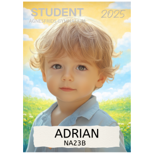 Studentplakat – AI - Porträtt