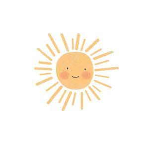  Póster - Arte abstracto / Sol