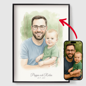 P&oacute;ster - Pap&aacute; y Robin