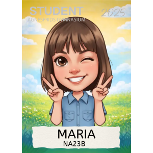 Studentplakat – AI - Karikatyr