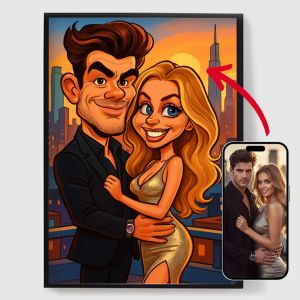 P&oacute;ster personalizado &ndash; Caricatura / Estilo dibujo animado &ndash; P&oacute;ster con IA