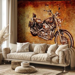 Papel Pintado - Arte de Moto Vintage