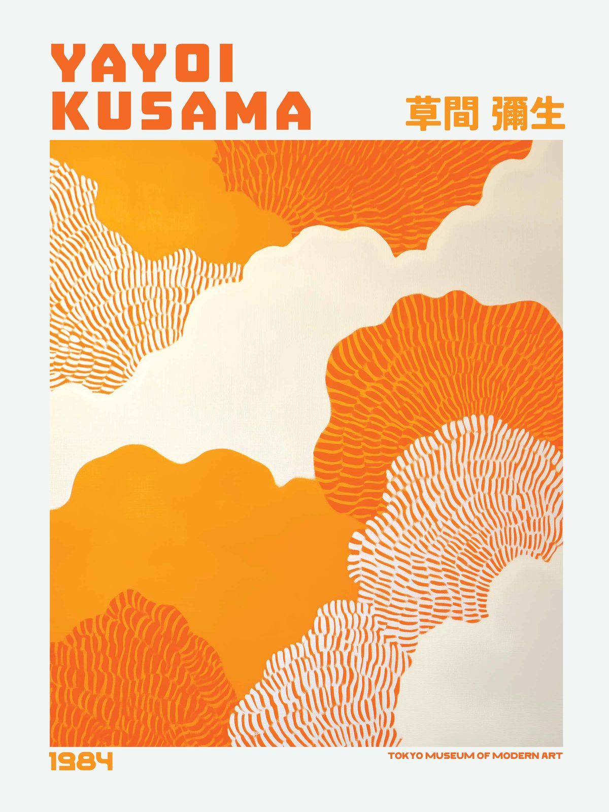 Póster - Obra de Yayoi Kusama