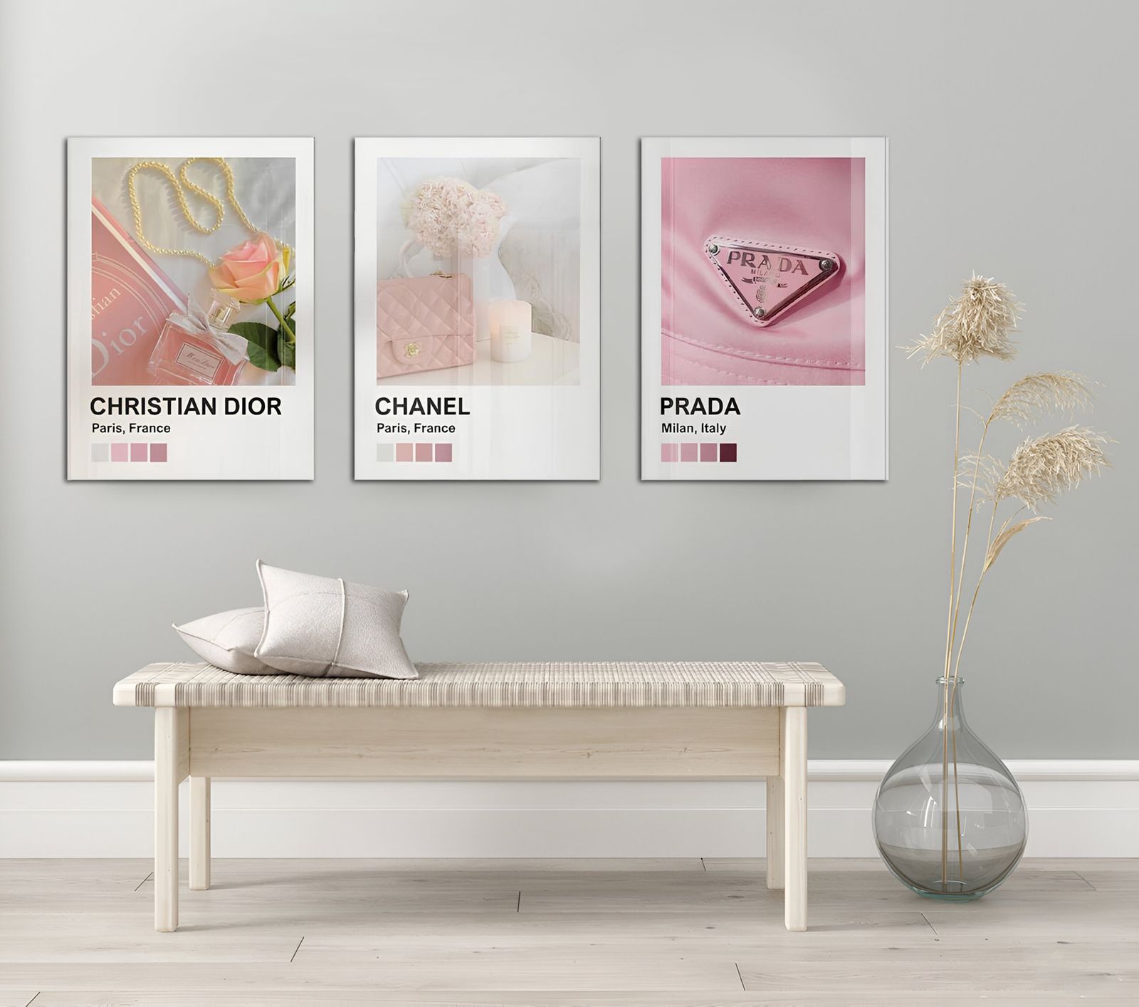 Colección de Pósters de Moda - Set de 3