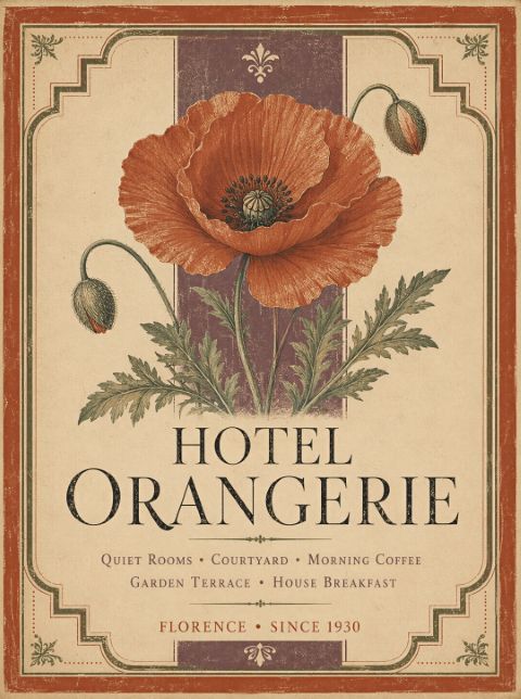 Poster - Hotel Orangerie