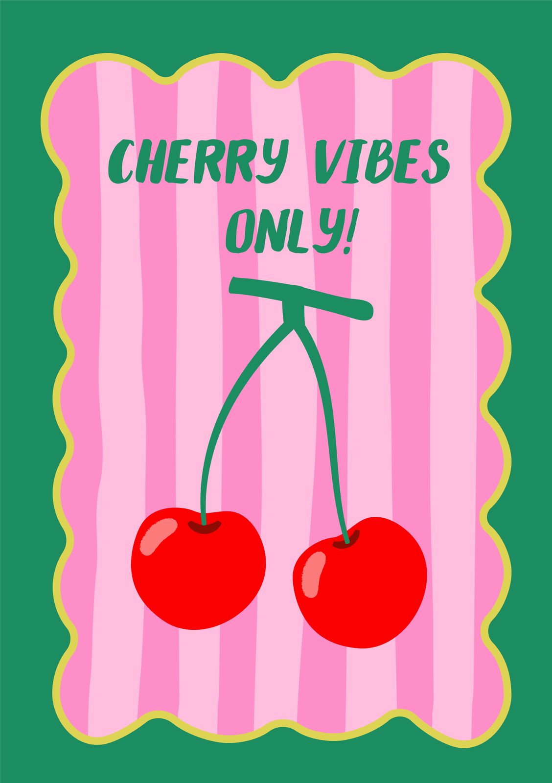 Póster - Cherry Vibes