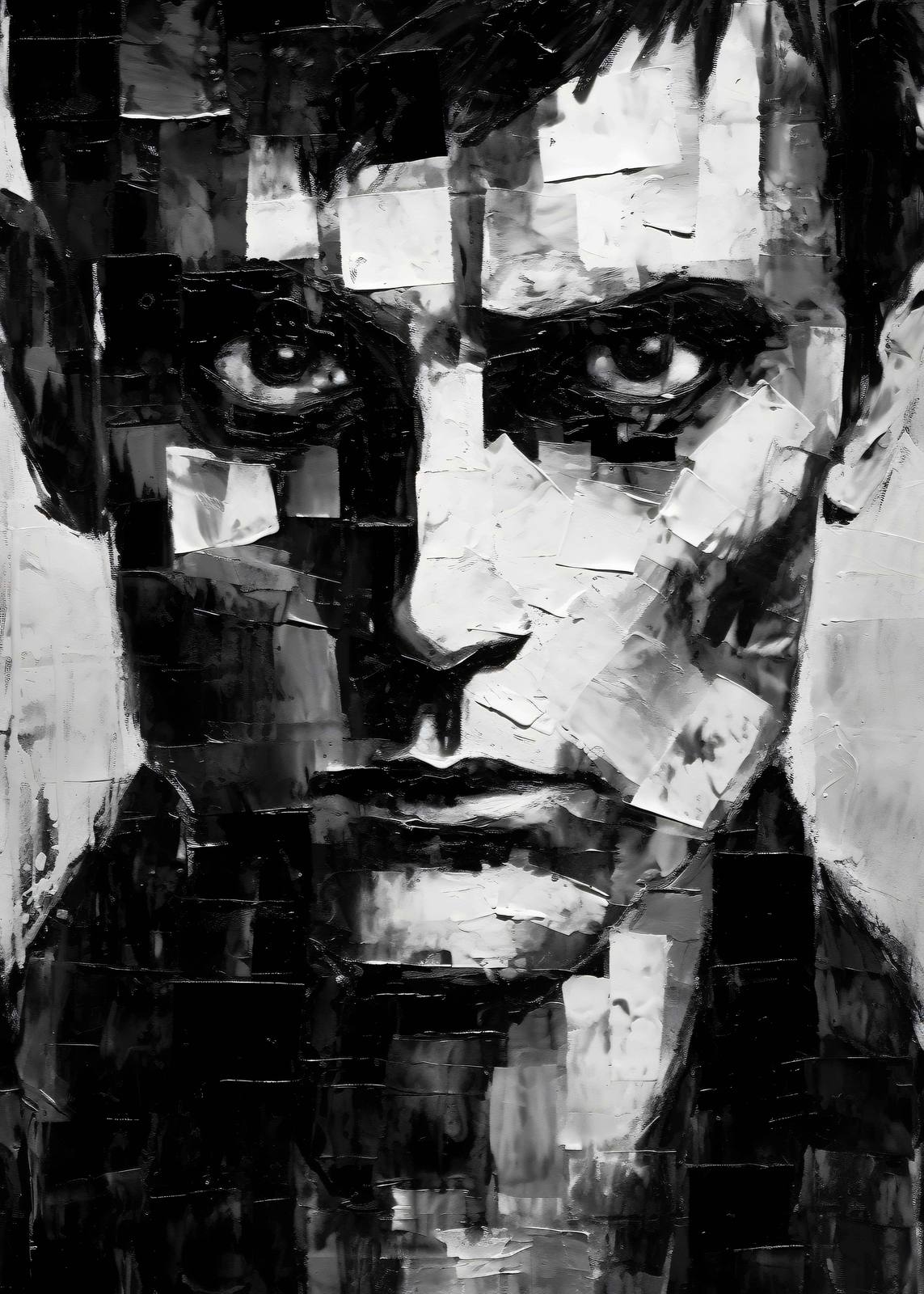 Póster - Retrato Abstracto