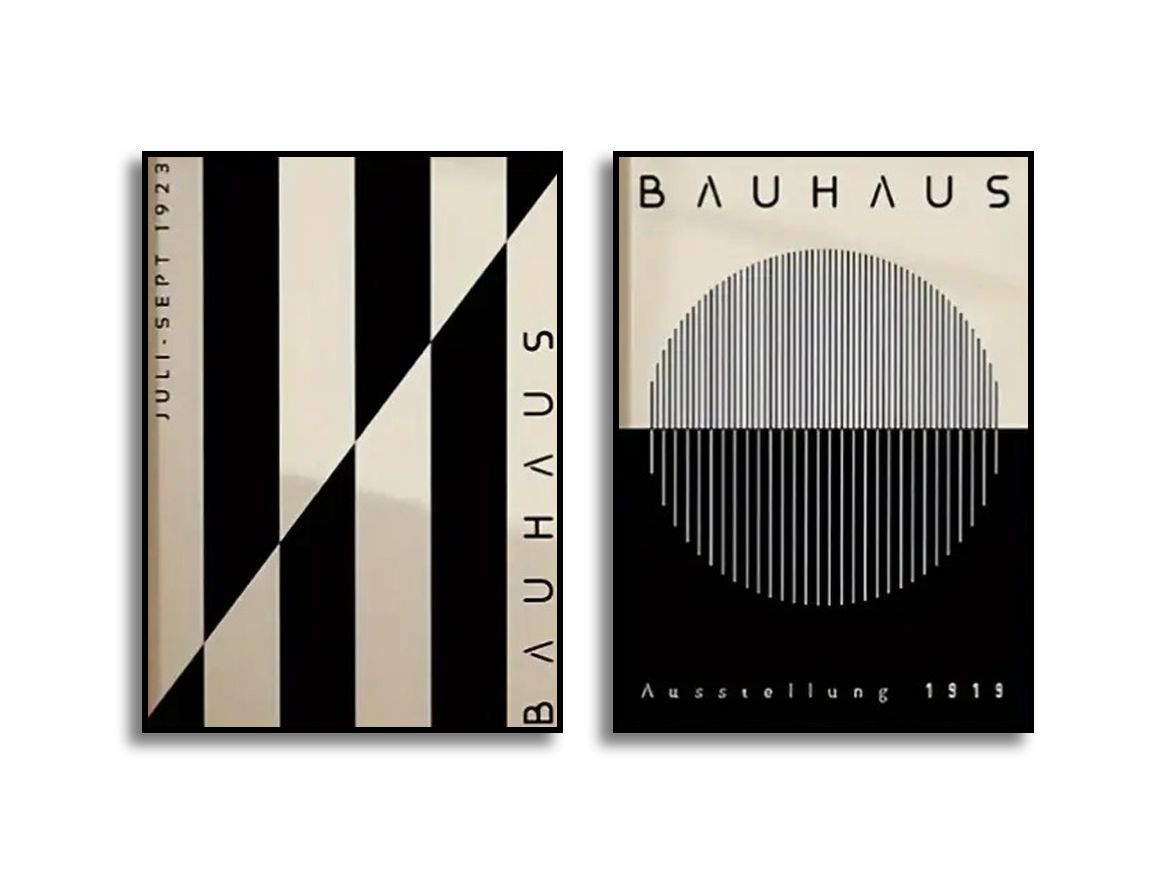 Póster - Arte Bauhaus / Set de 2