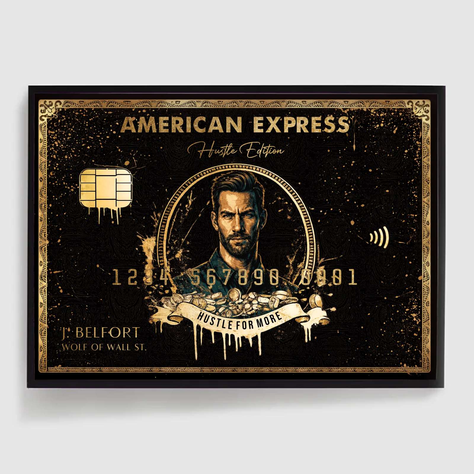 Póster Personalizado - Tarjeta de Crédito Personalizada - Póster de IA