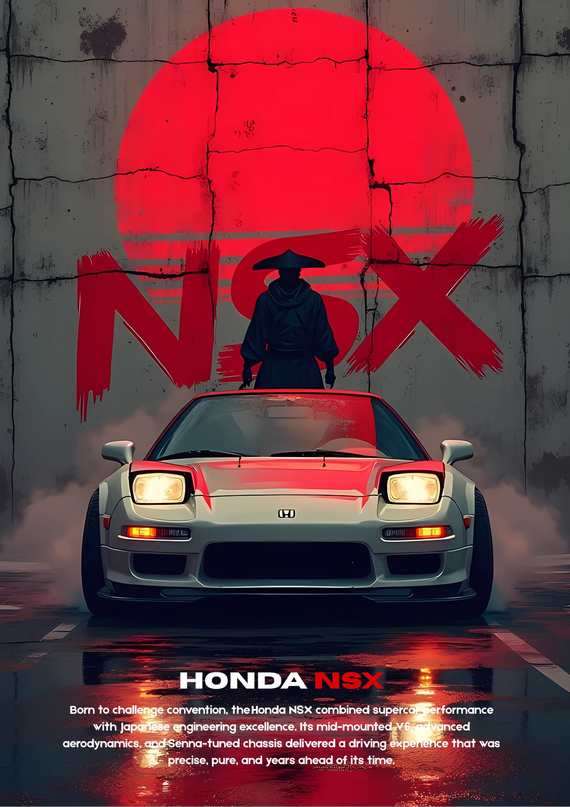 Póster - Diseño Honda NSX