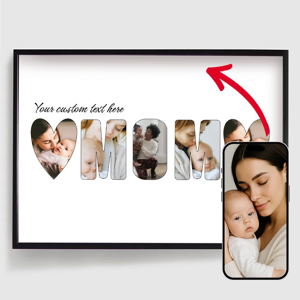 Pósters Personalizados - Mamá - Subida de Foto