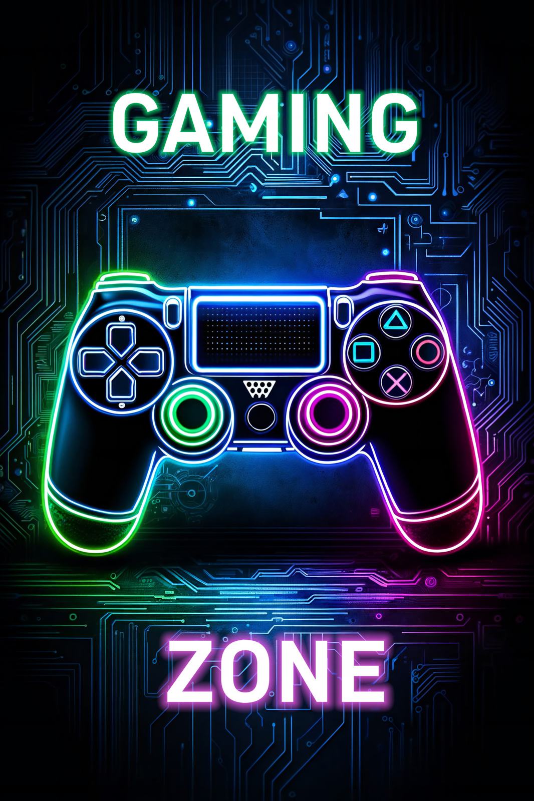 Póster - Zona de Juegos