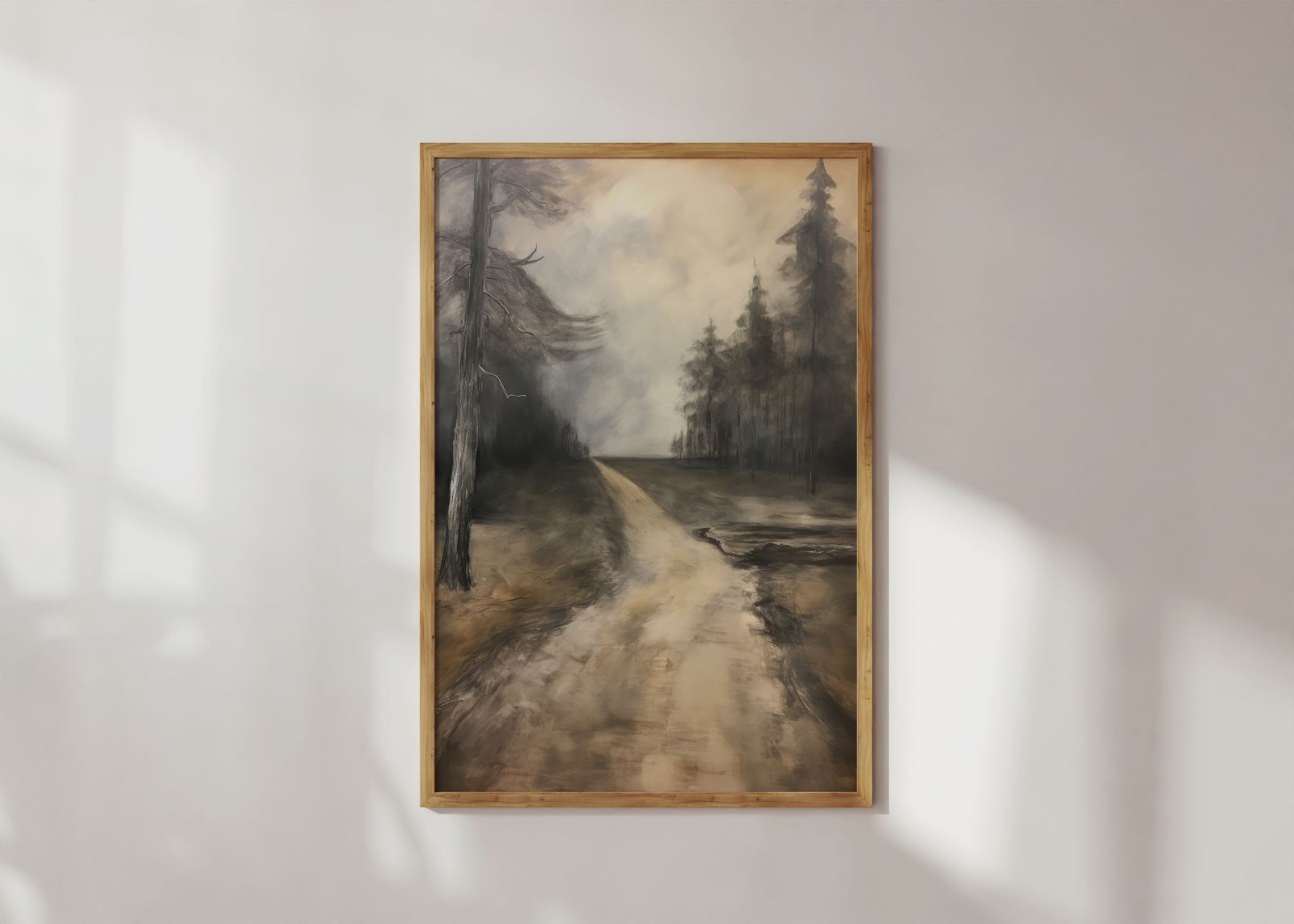 Póster - Camino Boscoso Sereno