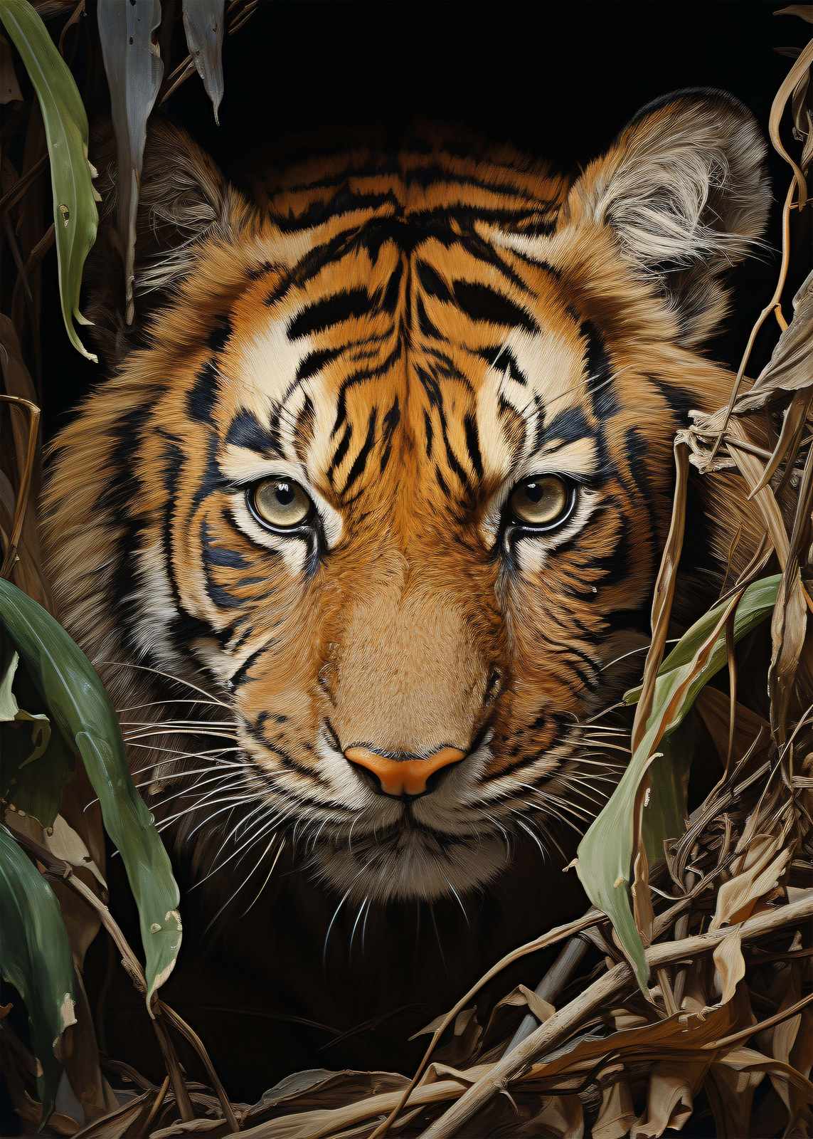 Poster - Tiger Portrait