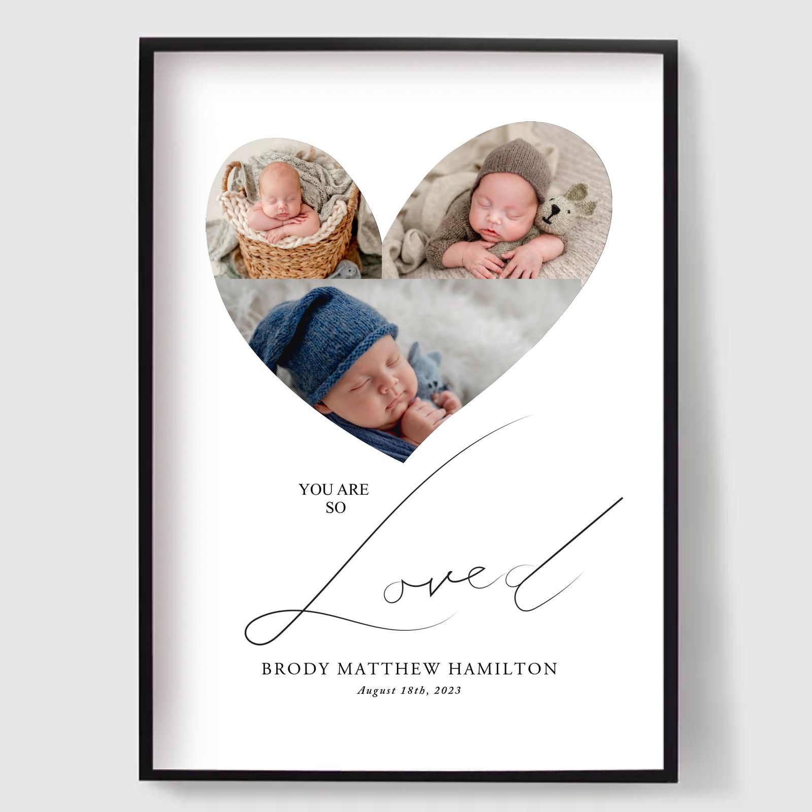 Póster Personalizado - Collage de Fotos Tan Amado