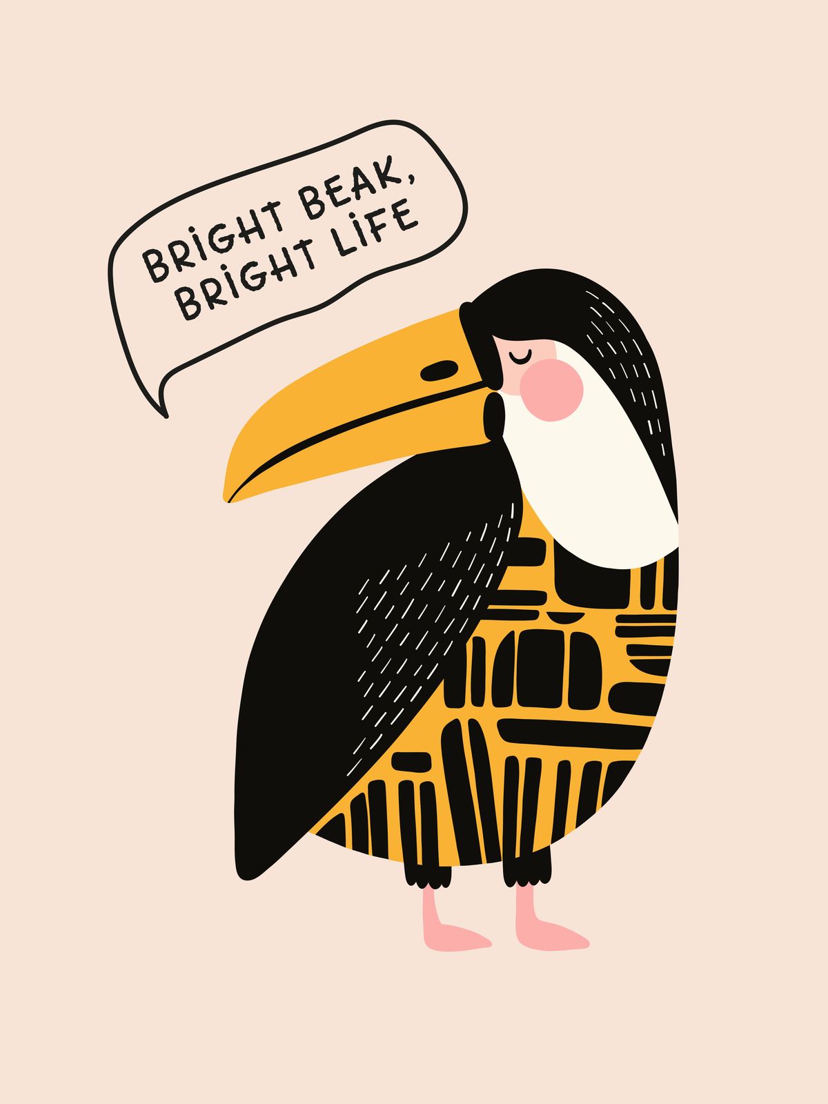 Póster - Bright Beak Bright Life