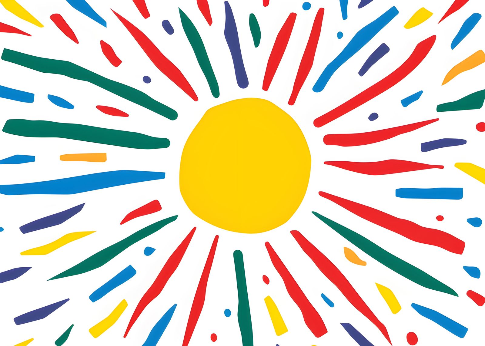 Póster - Explosión de Colores