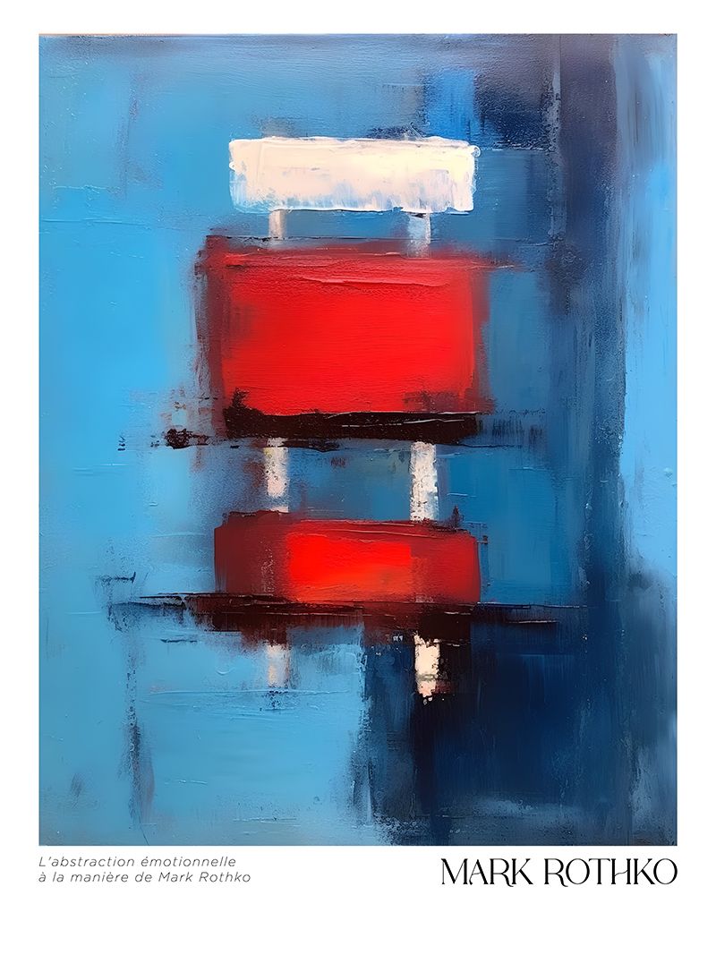 Póster - Abstracción Emocional por Mark Rothko