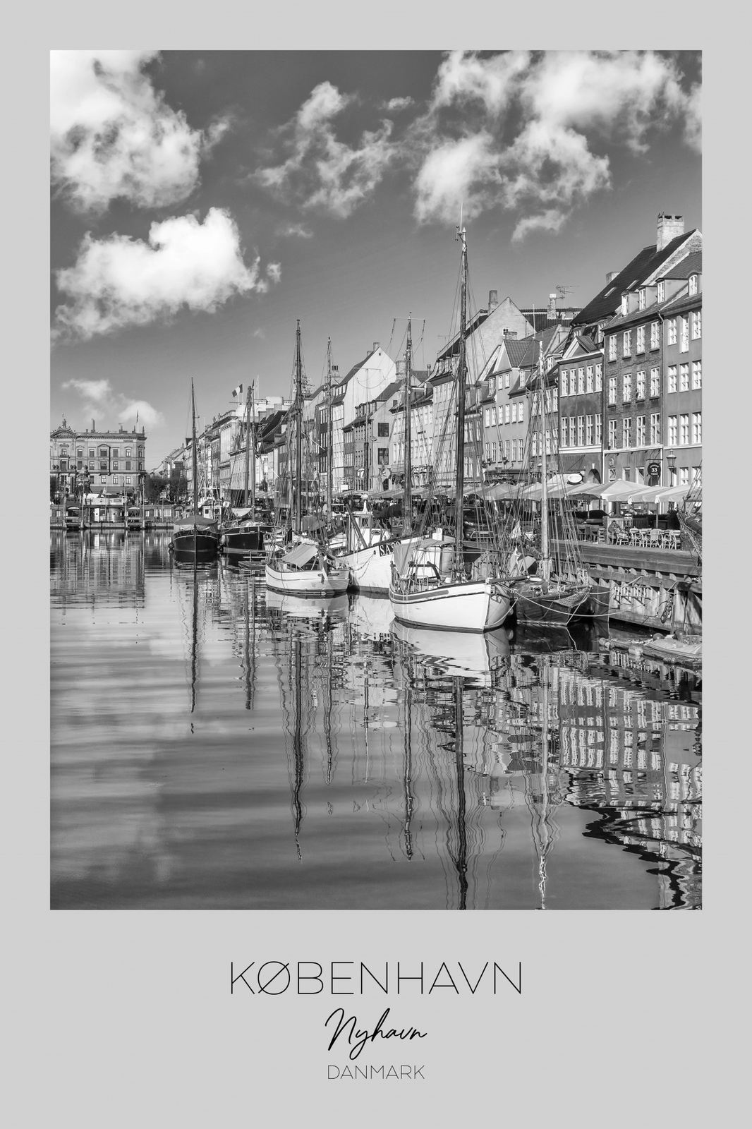 Póster - Copenhague Nyhavn
