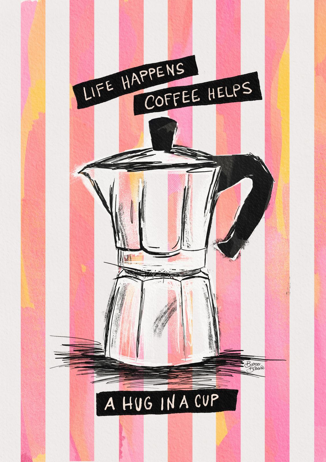 Póster - Arte del Café