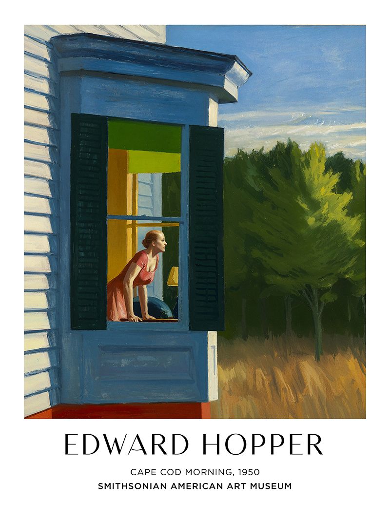 Póster - Cape Cod Morning de Edward Hopper