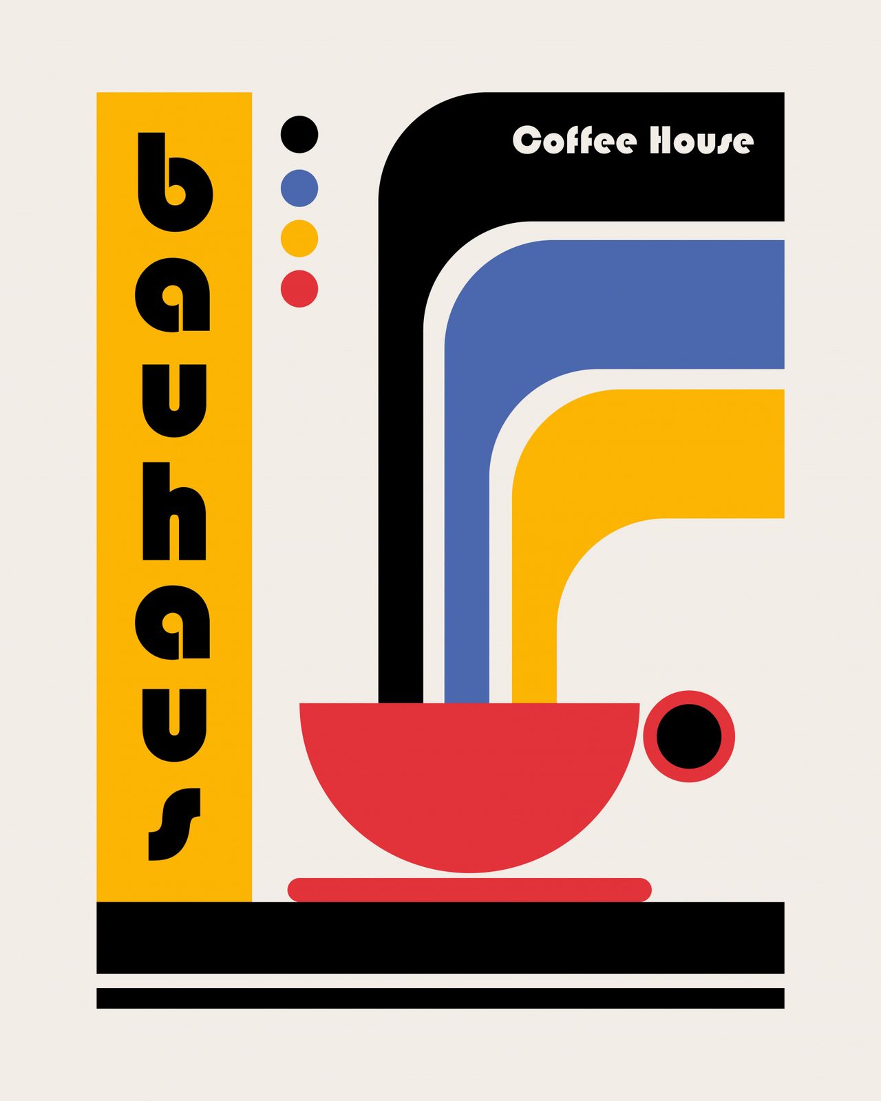 Póster - Bauhaus Coffee House