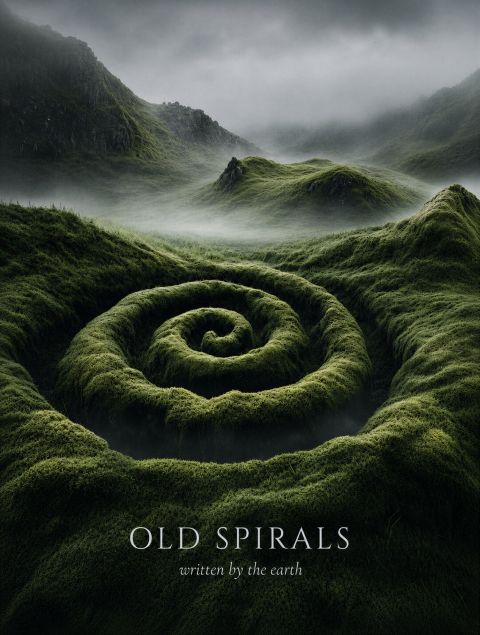 Póster - Espirales Antiguas - Único