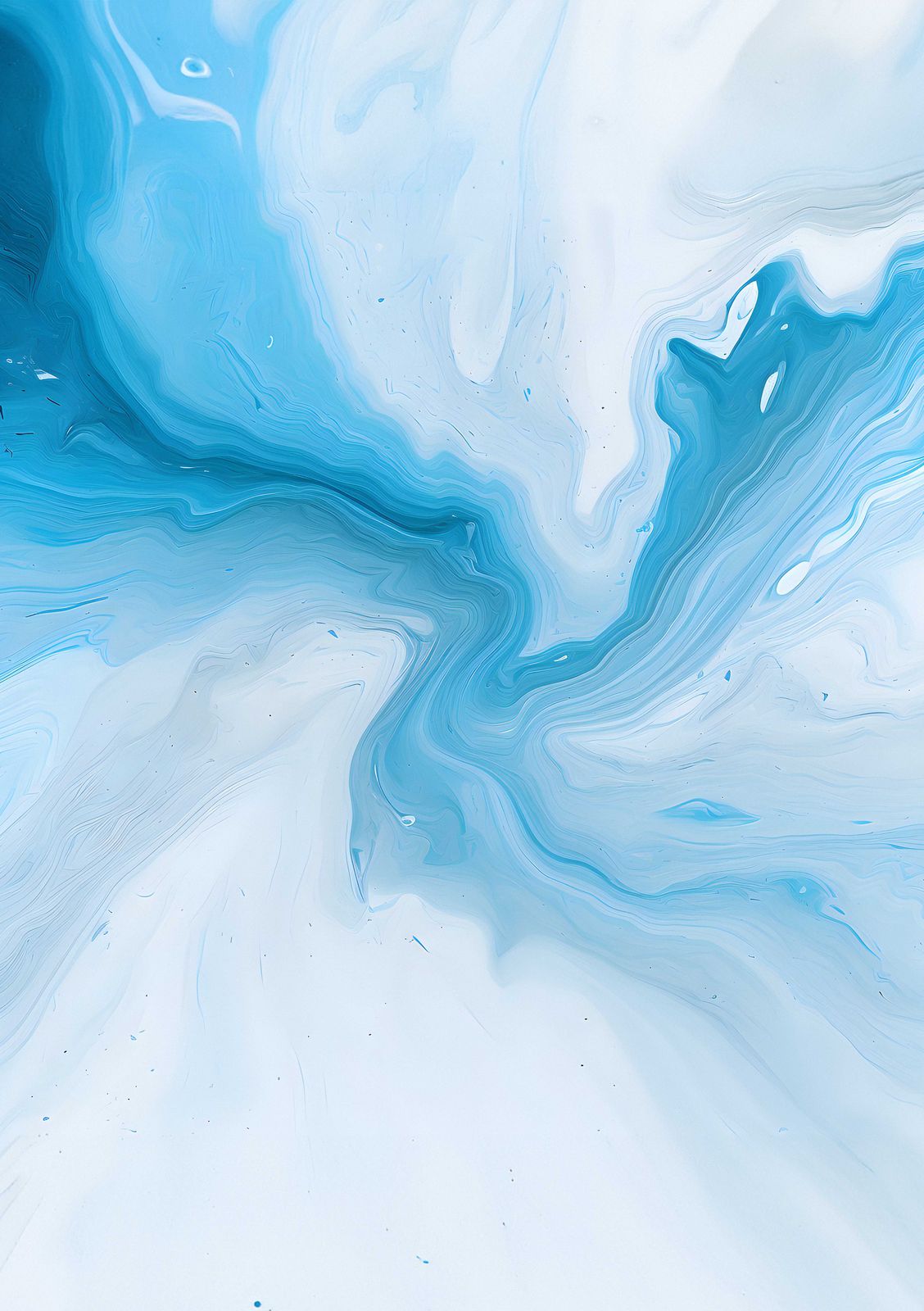 Póster - Arte Abstracto Azul