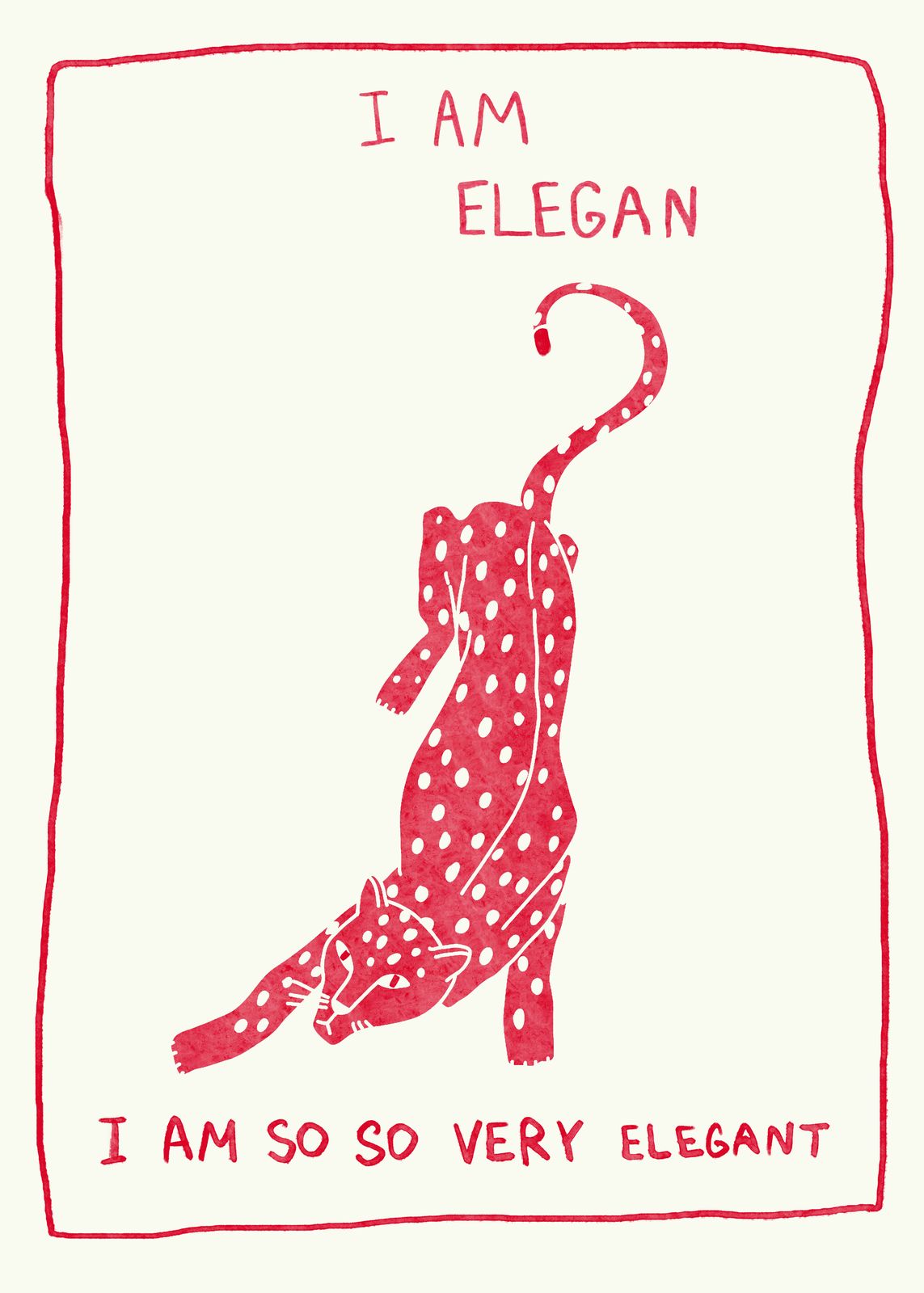 Póster - Soy Elegante