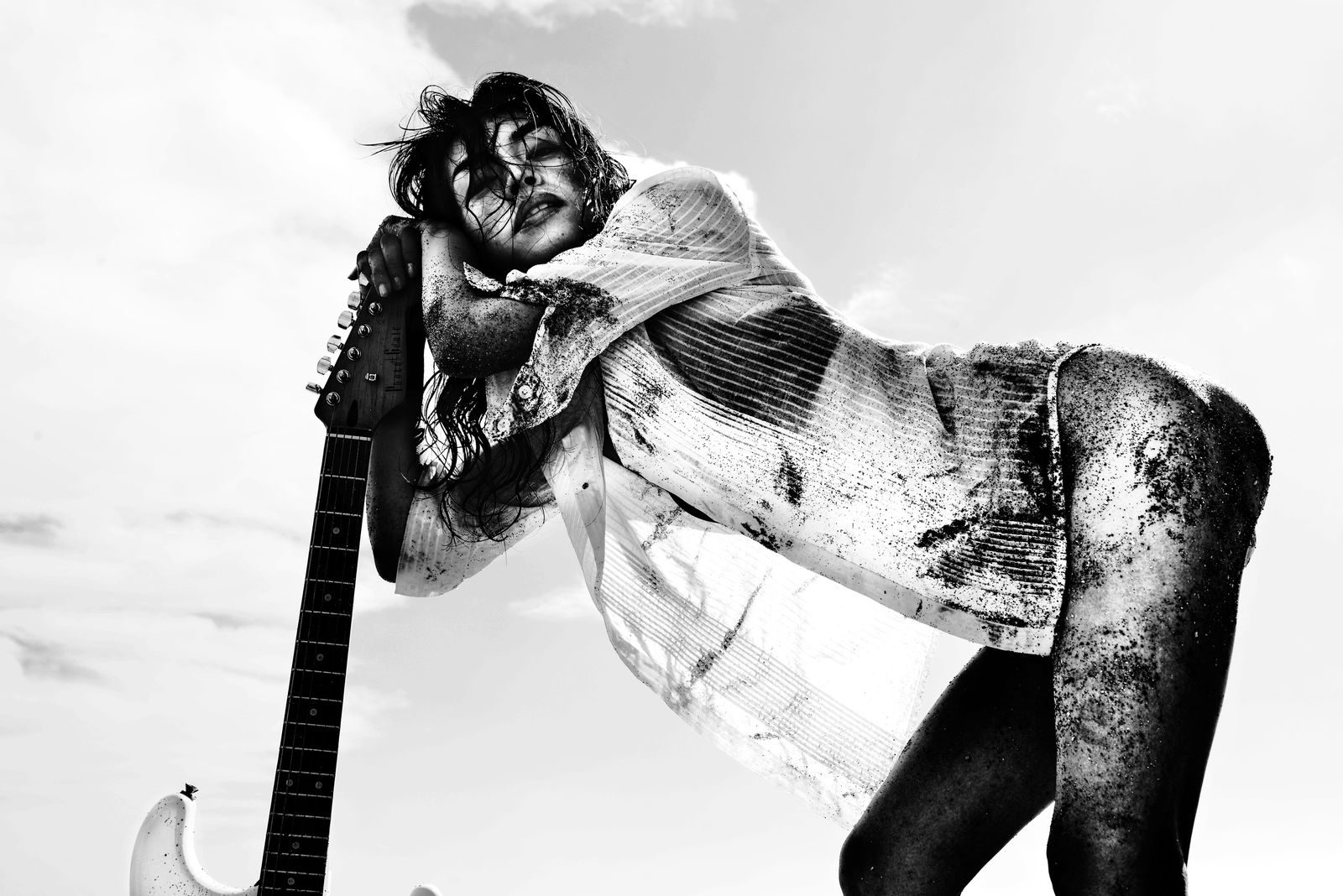 Póster - Guitarra y Arena