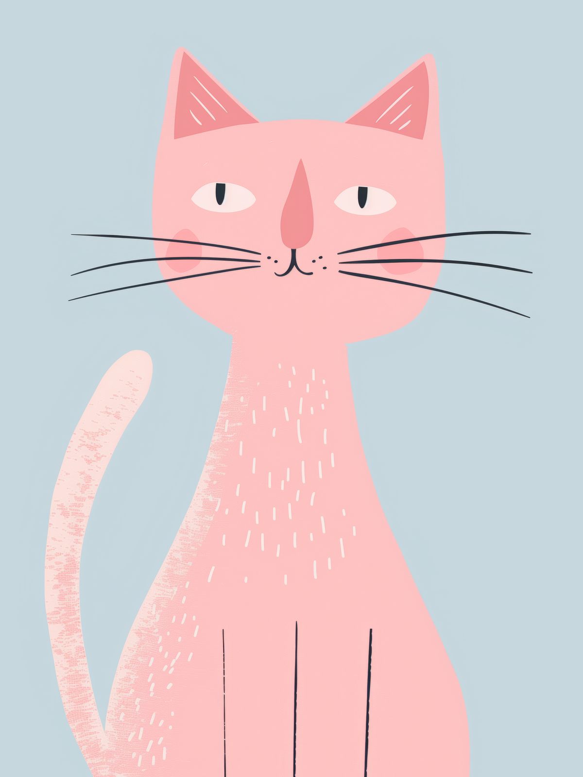 Póster - Arte Animal Lindo / Conjunto de 4