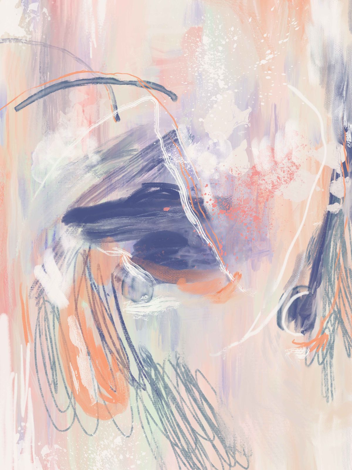 Póster - Armonía Abstracta