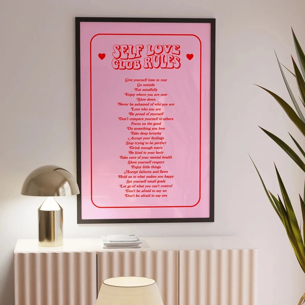 Poster – SELF LOVE / CLUB RULES