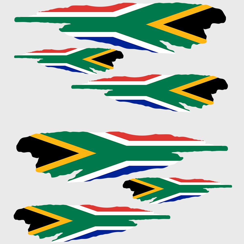 Bandera de Sudáfrica - Adhesivo