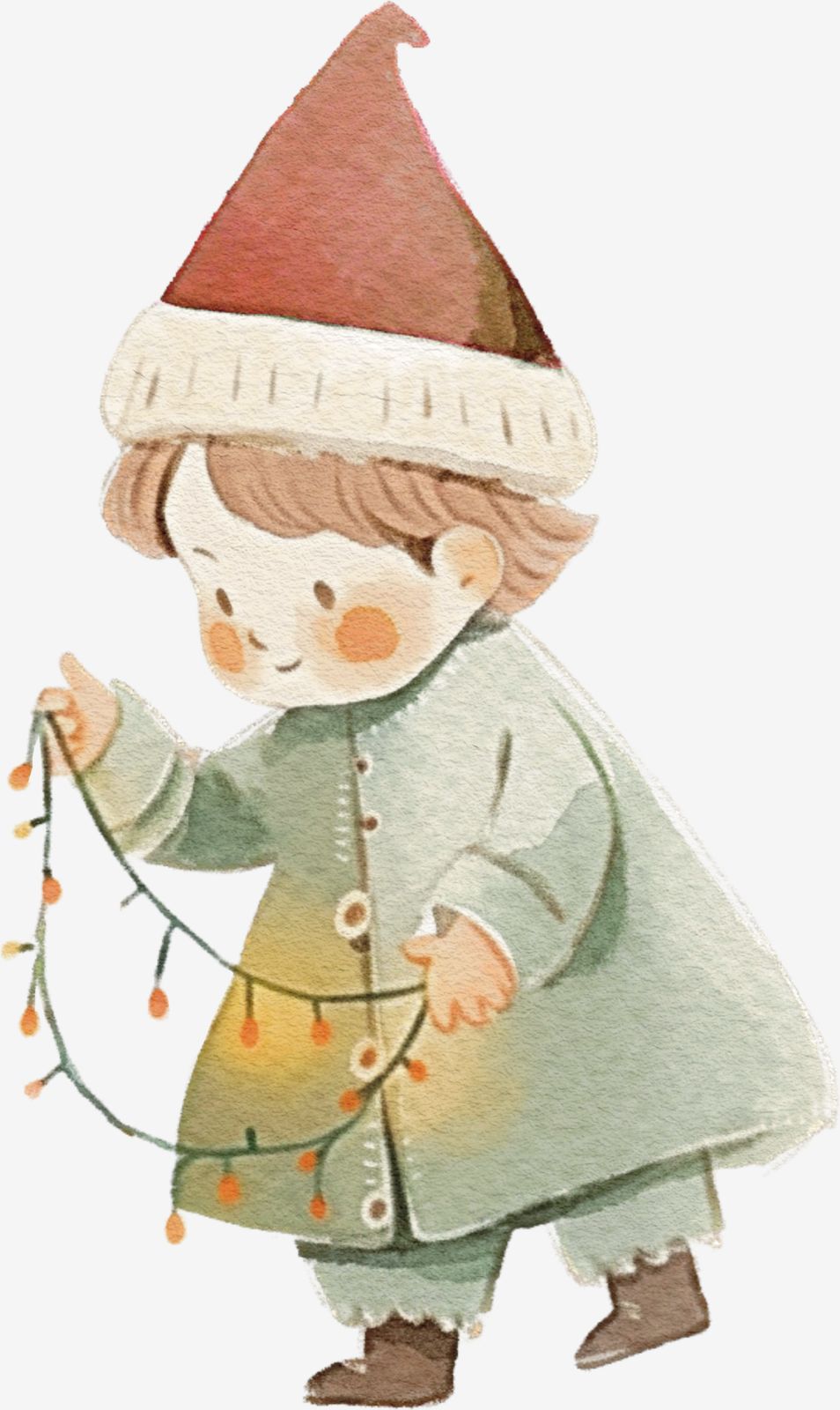 Pegatina Niño de Navidad