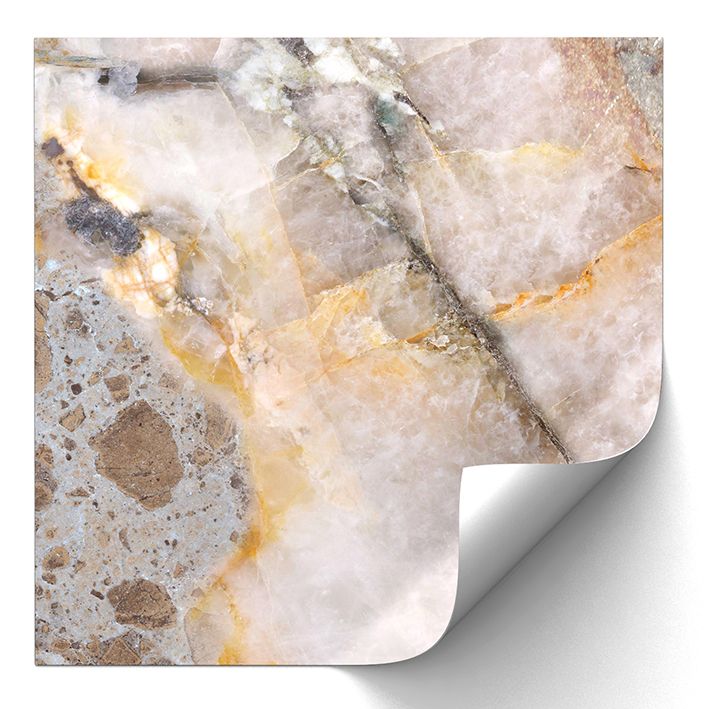 Pegatina de Azulejo - Elegancia de Mármol
