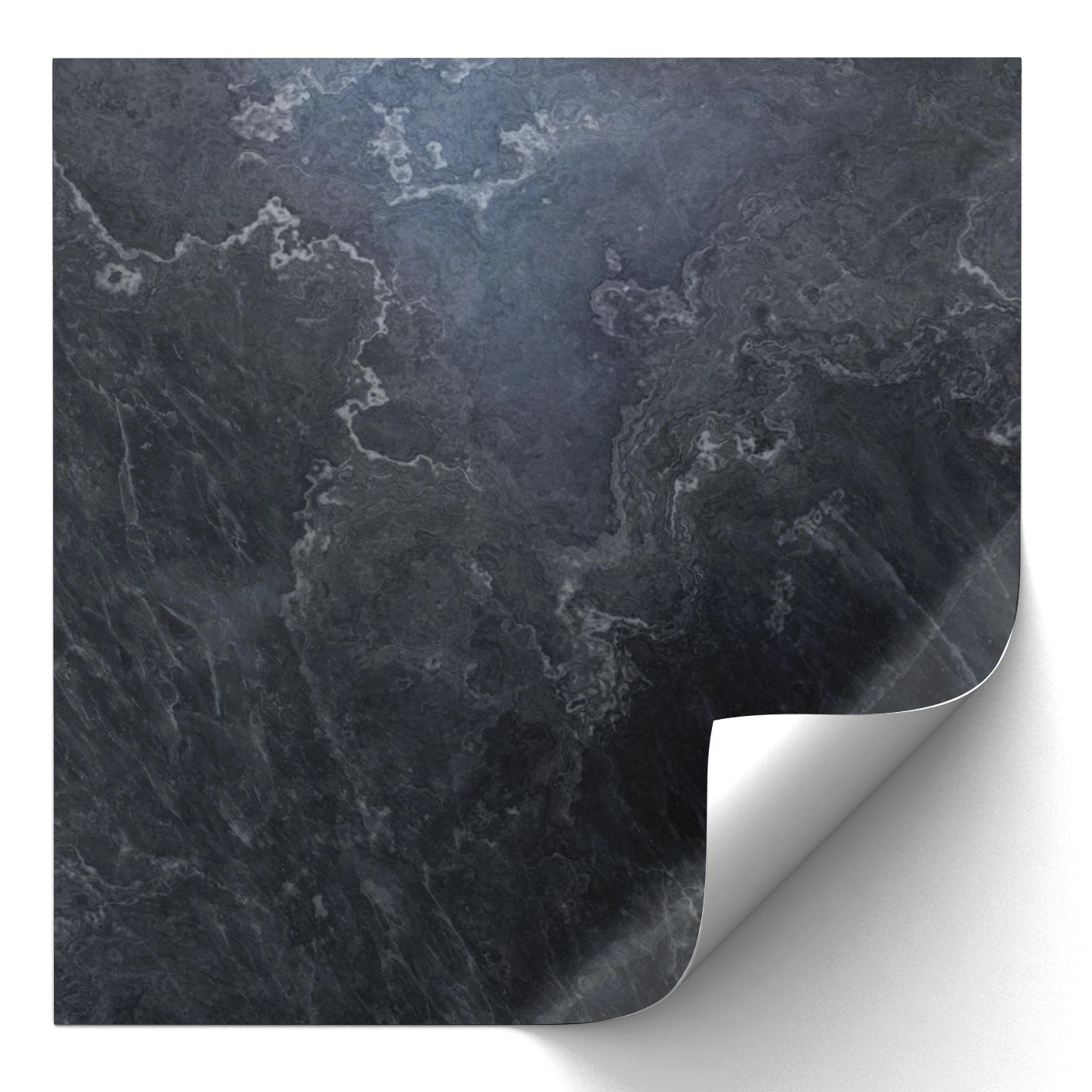 Pegatina de Azulejo - Diseño de Mármol Oscuro